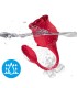ARMONY PINK CLITORIS SUCKER VIBRATOR 10 MODES RED