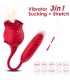 ARMONY ROSEKNIGTH CLITORIS SUCKER VIBRATOR RED