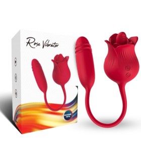 ARMONY ROSELIP LICKING VIBRATING CLIT VIBRATOR RED