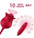 ARMONY ROSELIP LICKING VIBRATING CLIT VIBRATOR RED