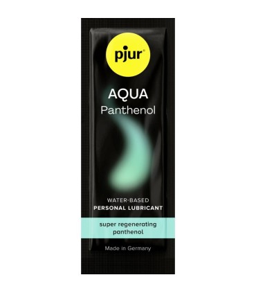PJUR AQUA PANTHENOL LUBRICANTE BASE AGUA 2 ML