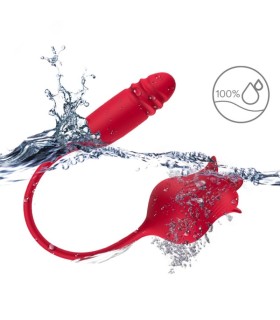 ARMONY ROSELIP LICKING VIBRATING CLIT VIBRATOR RED