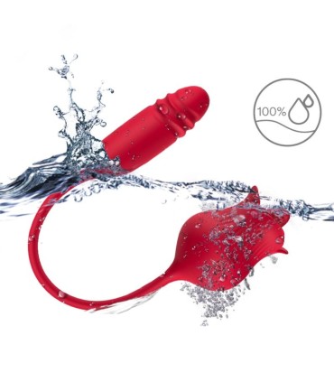 ARMONY ROSELIP LICKING VIBRATING CLIT VIBRATOR RED