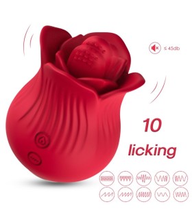 ARMONY ROSE VIBRATOR STIMULATOR RED