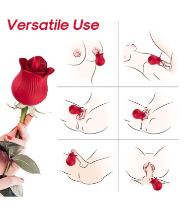 ARMONY ROSE VIBRATOR STIMULATOR RED