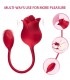 ARMONY PINK CLITORIS STIMULATOR VIBRATOR WITH TAIL 10 MODES RED