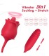 ARMONY 3 IN 1 PINK STIMULATOR SUCTION AND UPDOWN WITH RED TAIL