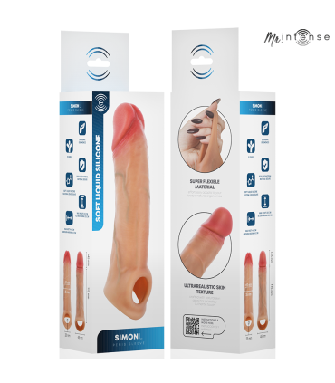 MR INTENSE SIMON L SILICONE PENIS COVER 16 CM O 45 CM